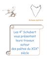 Travaux sur les poètes du 19° siècle - 4° Schubert