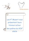 Travaux sur les poètes du 19° siècle - 4°M