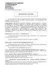 Conseil de Communauté du 17-05-2010