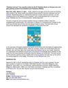 "Diabetes and you" has recently ranked as the #1 Diabetes Book on Amazon.com and gets glowing reviews from Booklist...
