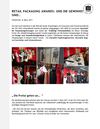 CONSUMEO - RETAIL PACKAGING AWARDS UND DIE GEWINNER SIND