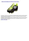 Adidas Little KidBig Kid F10 TRX FG J Soccer Cleats