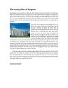 The luxury villas of Gurgaon 