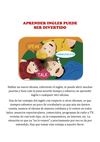 APRENDER INGLES PUEDE SER DIVERTIDO