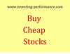 Buy Cheap Stocks