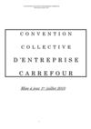 Carrefour Convention Collective mise à jour juillet 2010
