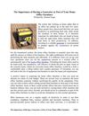 The Importance of Having a Generator as Part of Your Home Office Furniture 