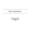 Qué es un blog educativo