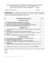Autoevaluacion del Estudiante