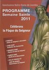 Programme semaine Sainte