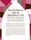 Sacred Spaces and an Abudant Life