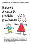 Plaquette Relais Petite Enfance CCPU