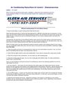 Air Conditioning Plano,Plano AC Control - kleenairservices