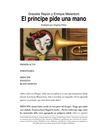 Teatro LE: El príncipe pide una mano (Teatro: lectores expertos)