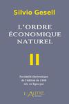 [ S. Gesell ] L'ordre économique naturel - Partie II