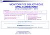 Monitorat recrutement année universitaire 2011-2012