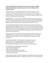 Cash-Strapped Potential Franchise Owners Seek Alternative Funding Programs like Bridge Lending Programs From The IL...