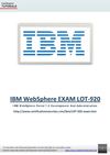 IBM IBM WEBSPHERE LOT-920