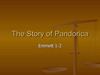the story of pandorica by Emmett