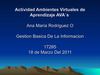Actividad Ambientes Virtuales de Aprendizaje AVA´s