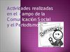 Actividades del Campo de la comunicación 
