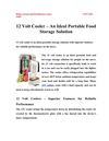 12 Volt Cooler – An Ideal Portable Food Storage Solution