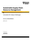 Sustainable Supply Chain Resource Management: Hitachi