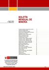 BOLETIN MENSUAL DE MINERIA - MARZO 2011