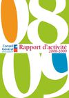 Rapport d'activité 2008 - 2009 des Services départementaux du Conseil Général de la Côte-d'Or