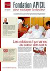 FONDATION APICIL CONTRE LA DOULEUR Newsletter 6