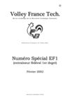 Volley France Tech spécial EF1 2002
