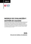 Modelo de Evaluación y Gestión de la Calidad