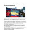 Presidente de la Asamblea Nacional en Venezuela homenajeó a Tiro fijo extinto terrorista de las FARC