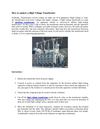 How to analyze a High Voltage Transformer