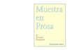 "Muestra en Prosa" de Rolando Revagliatti