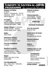 Tract A5 Concert Japon