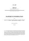 Rapport parlementaire sur la sécurité des approvisionnements stratégiques de la France (mars 2011)