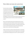 Want a Belize real estate and vacation home