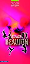 Brochure du programme d'activité de l'Espace Beaujon