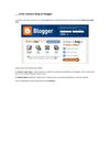 tutorial blogger
