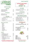 Menu Pierrade mezzogiorno