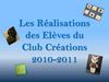 Catalogue du Club Créations 2010-2011