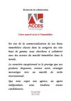 Offre de collaboration (agence immobilière, agent immobilier)