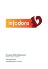 Manuel utilisateur d'Infodons 5.0