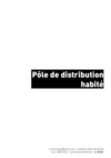 Aurore Rapin. PFE. Pôle de distribution habité. Carnet de recherches