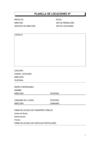 Planilla de locacion
