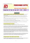 FEDECHIMIE CGTFO-Semaine 15 du 11 au 16 - 04 - 2011