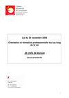 25 clefs de lecture de la réforme de la formation professionnelle