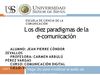 Los Diez Paradigmas de la e-comunicación