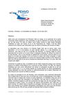 Réaction du PEHVO à l'émission de la RSR "Un dromadaire sur l'épaule"